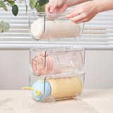 Organisateur de bouteilles à empilage facile