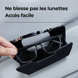 Étui pour lunettes de soleil avec pare-soleil