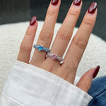 Bague diamantée Love