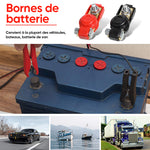 Connecteur de batterie à manchon avec capuchon en plastique de sécurité