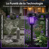 Lampe décorative solaire anti-moustiques