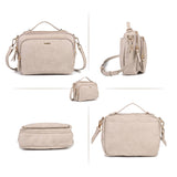 Grand sac en cuir souple quotidien pour femme