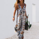 robe gilet imprimée