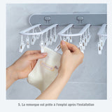 Etendoir rotatif pliable multifonctionnel