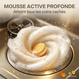 Tablettes nettoyantes moussantes pour broyeur de déchets