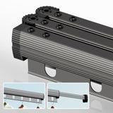 Séchoir à Linge Pliable Mural avec Ventouse