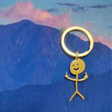 Pendentif porte-clés Doodle amusant