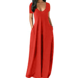 Robe Maxi à Encolure en V