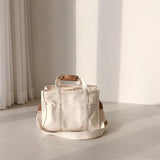 Sac en toile à plusieurs compartiments