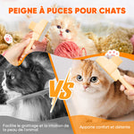 Brosse de toilettage autonettoyante pour animaux de compagnie