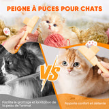 Brosse de toilettage autonettoyante pour animaux de compagnie