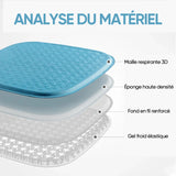 Tapis de refroidissement universel respirant en gel 3D