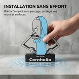 Porte-rouleau de papier toilette style dessin animé