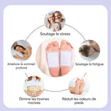 Patchs détoxifiants aux herbes pour les pieds