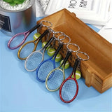 Porte-clés raquette de tennis