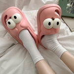 Chaussons pour chiens avec grands yeux