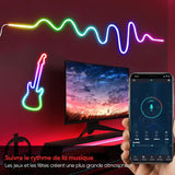 Bande lumineuse en silicone