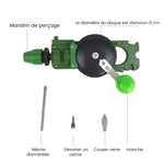 Couteau multifonctionnel pour le perçage de trous