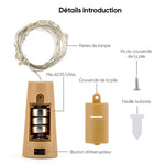 Veilleuse LED pour bouteille en liège DIY