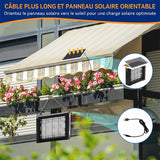 Destructeur d'insectes solaire extérieur