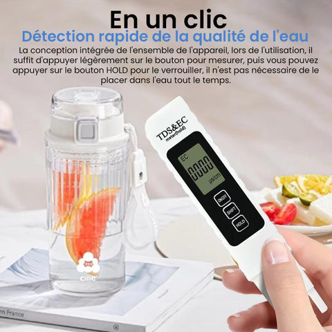 Stylo testeur TDS pour l'eau