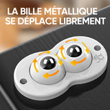 Pâte d'acier inoxydable Mini Roue Universelle 360°(4pcs)