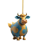 Ornement décoratif vache dessin animé