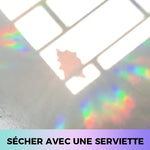 PVC animal coloré autocollant anti-collision pour vitres(6 pcs)