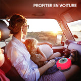 Enceinte sans fil étanche avec lumières LED