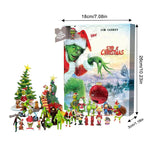 Calendrier de Noël du monstre vert