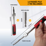 Jeu de Clés à Cliquet Détachables