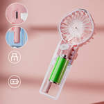 Mini ventilateur de poche brumisateur