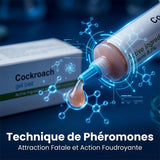 Gel-appât pour cafards