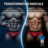 Crème dépilatoire pour hommes
