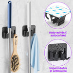 Support pour vadrouille en acier inoxydable