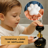 Distributeur de savon en forme de patte de chat