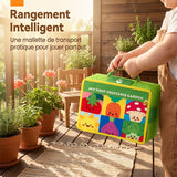 Ensemble de jouets interactifs pour bébé, jardin sensoriel