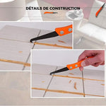 Outils spéciaux pour nettoyer les joints de briques