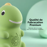 Kit de cartes éducatives sur les dinosaures avec lecteur de points