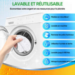 Chiffons microfibres pour nettoyeur à vapeur universel