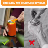 Ouvre-boîte facile et protecteur de boisson