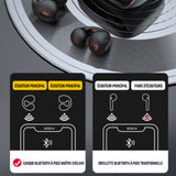 Casque d'écoute Bluetooth à clip à conduction osseuse