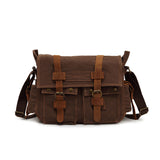 SAC MESSAGER FASHION VINTAGE EN TOILE POUR HOMME
