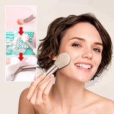 Pinceaux de maquillage de mariage personnalisés