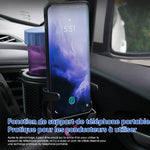 Adaptateur d'extension de porte-gobelet de voiture 3 en 1