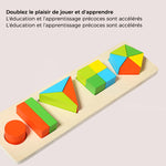 Blocs de Géométrie Montessori