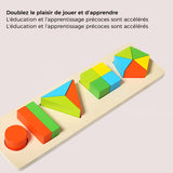 Blocs de Géométrie Montessori