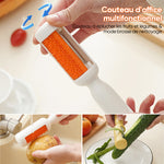 Couteau d'office 2 en 1