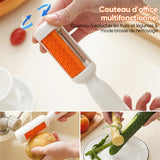 Couteau d'office 2 en 1
