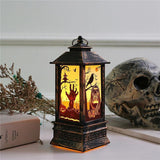 Lampe à flamme de simulation d'Halloween